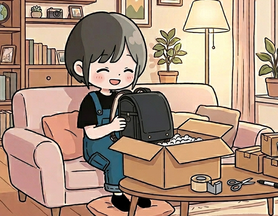 ランドセル発送手配