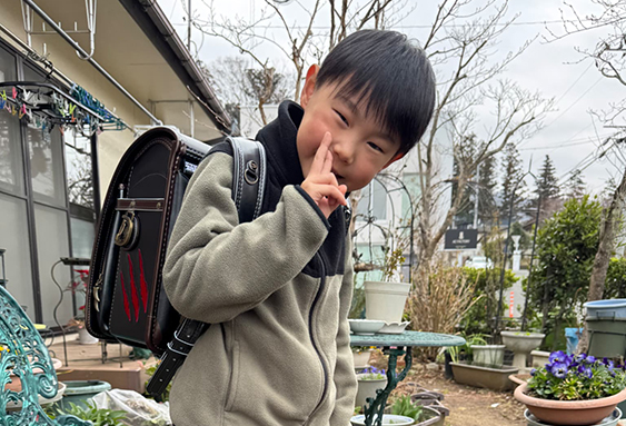 ダイナソーベース恐竜ランドセル購入者様写真