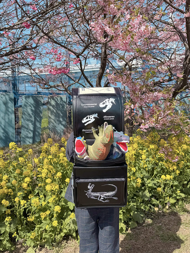 ダイナソーベース恐竜ランドセル購入者様写真