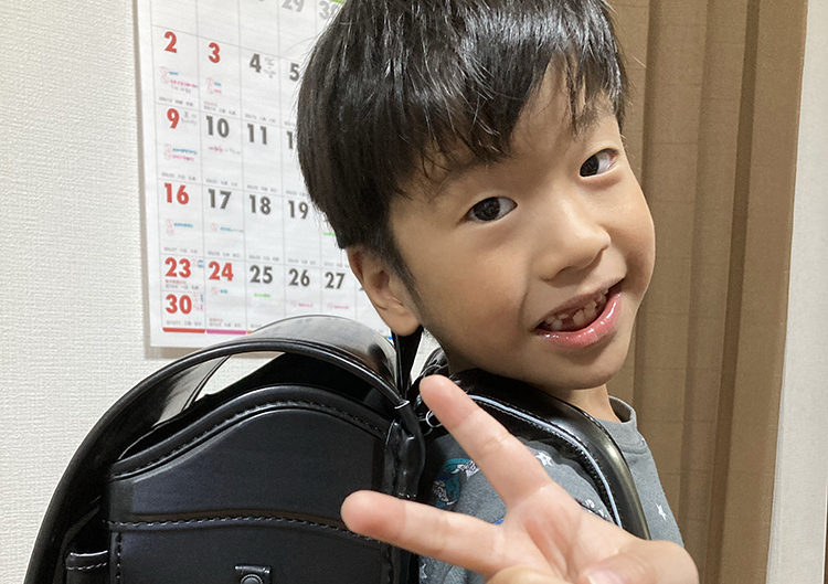 ダイナソーベース恐竜ランドセル購入者様写真