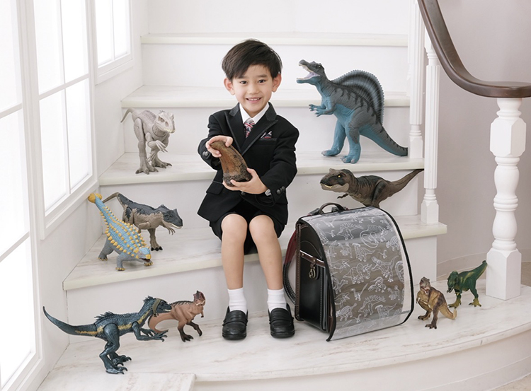 ダイナソーベース恐竜ランドセル購入者様写真