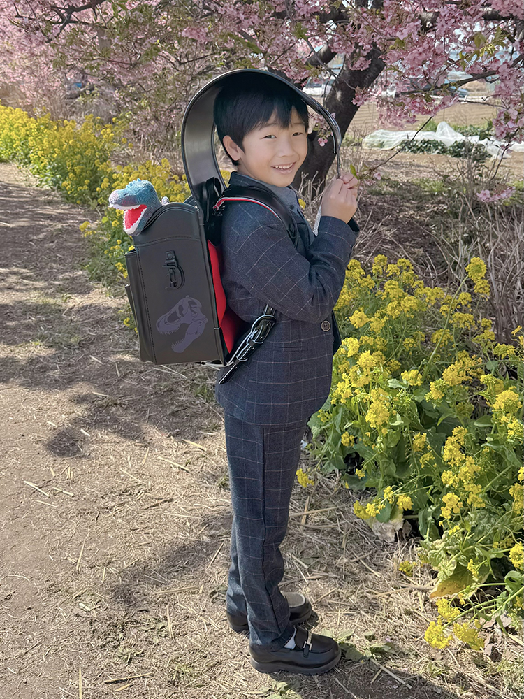 ダイナソーベース恐竜ランドセル購入者様写真