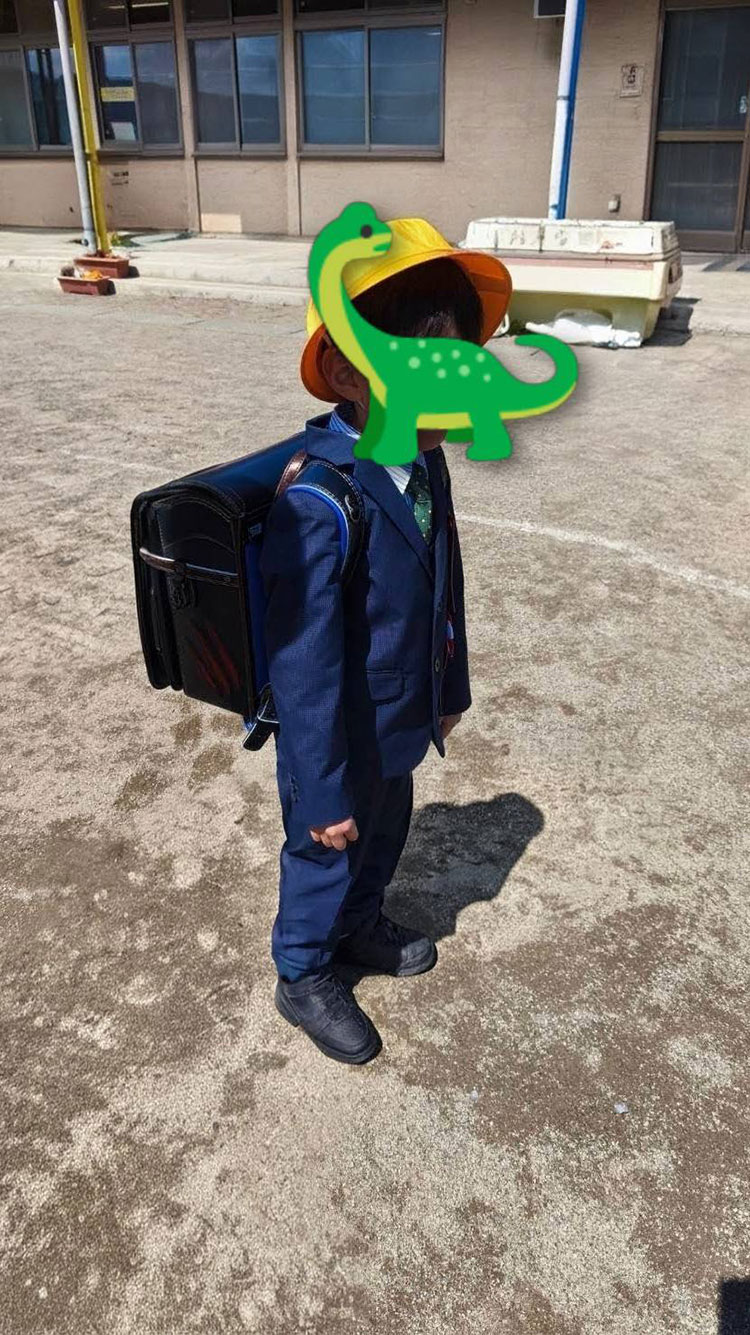 ダイナソーベース恐竜ランドセル購入者様写真