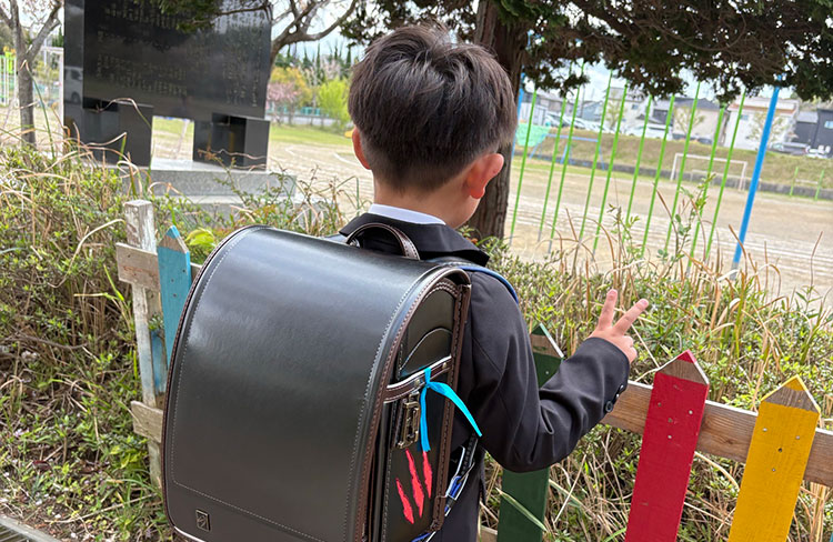 ダイナソーベース恐竜ランドセル購入者様写真