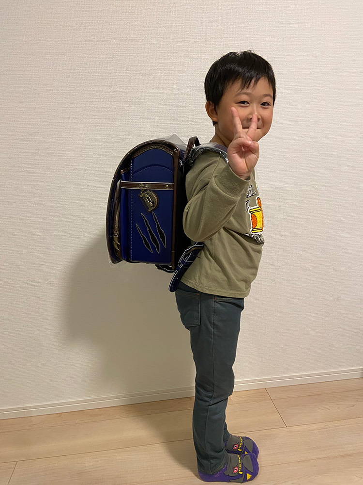 ダイナソーベース恐竜ランドセル購入者様写真