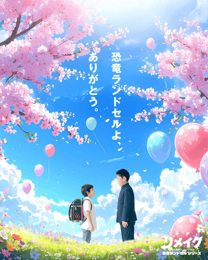 恐竜ランドセルリメイク