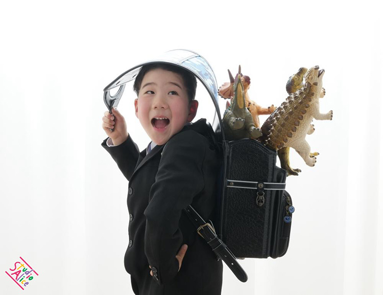 ダイナソーベース恐竜ランドセル購入者様写真